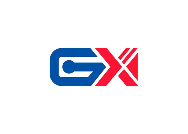 Vector gx logo design