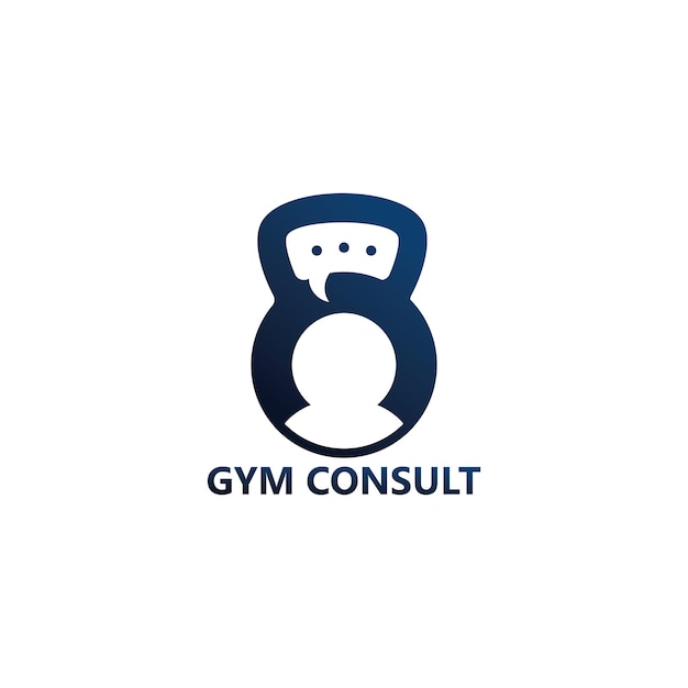 Gym Consult Logo Template Design