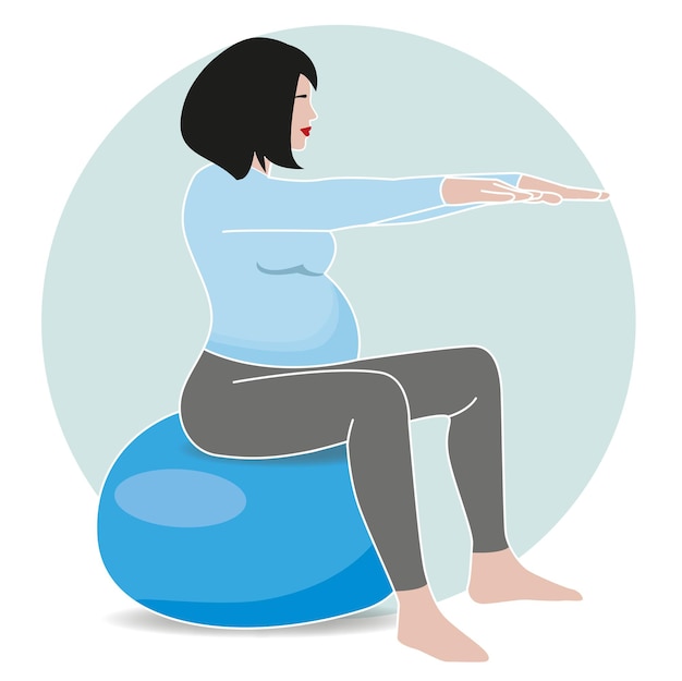 Gym exercise for pregnancy and baby boy