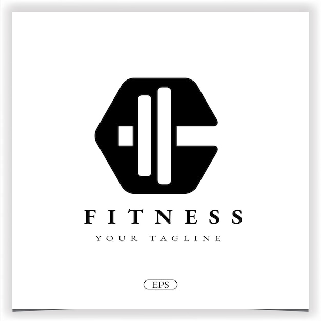 Gym fitness modern logo premium elegant template vector eps 10