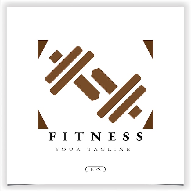 Gym fitness modern logo premium elegant template vector eps 10