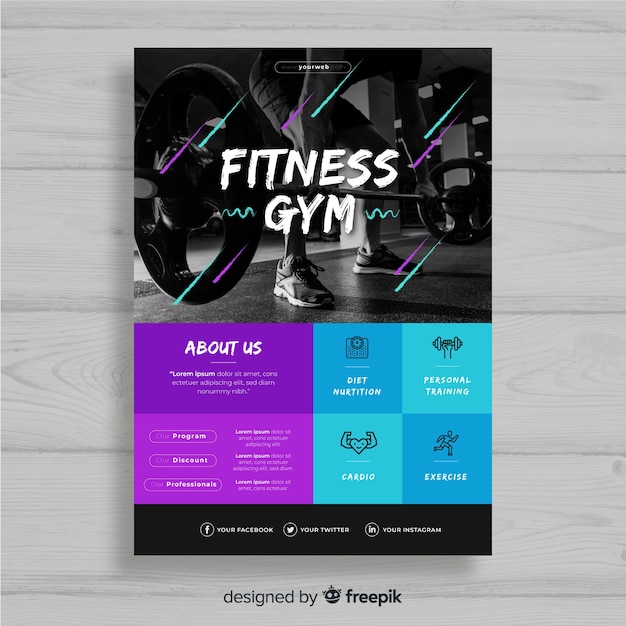 Vector gym flyer