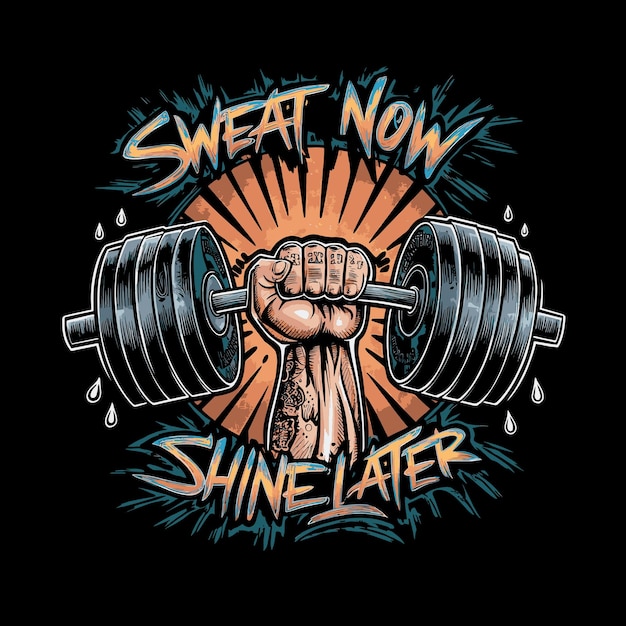 gym t shirt design