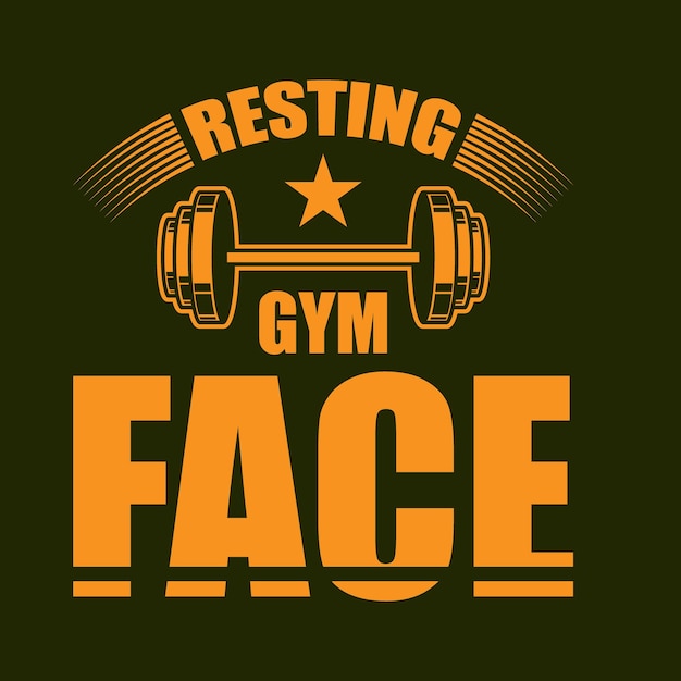 Gym T Shirt Design