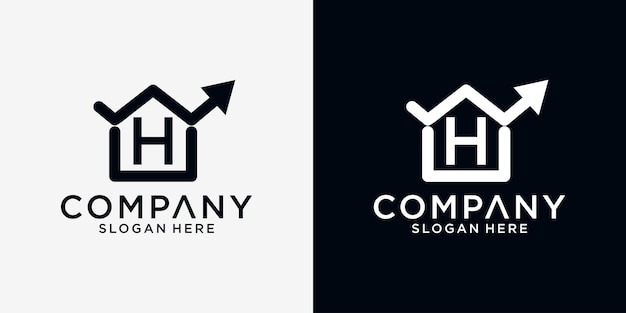 H Home finance logo design