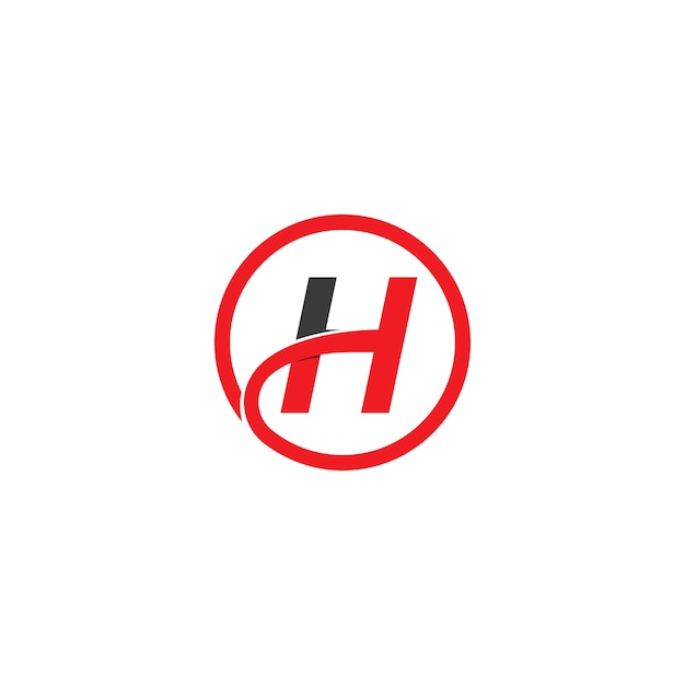 H Letter Logo Template Design