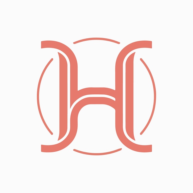 Vector h letter logo vector