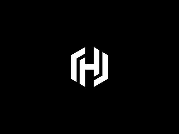 Vector h logo design