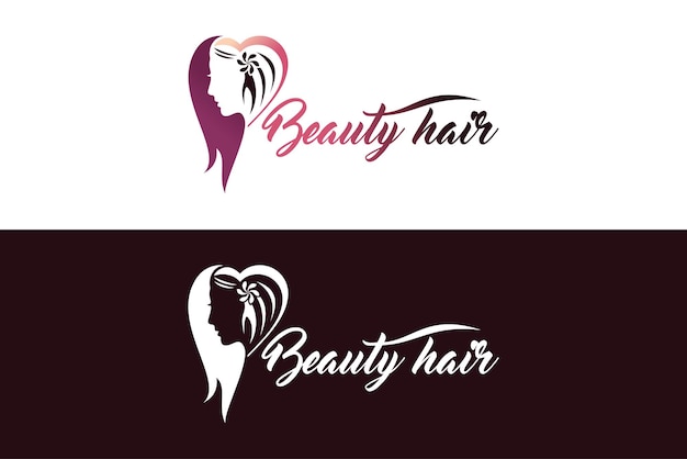 Hair care salon logo design