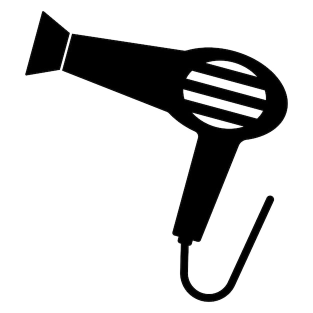 Hair dryer icon vector