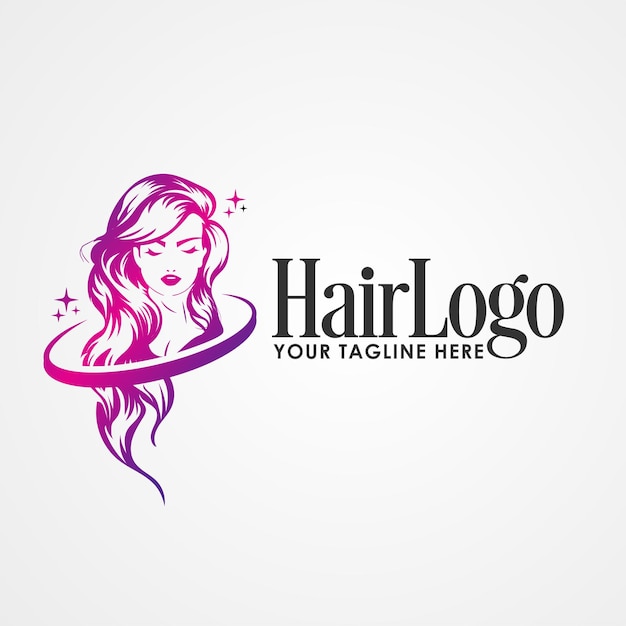 Hair Logo Design Hair Logo vector