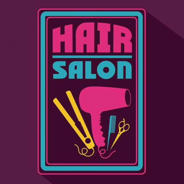 Hair saloon design