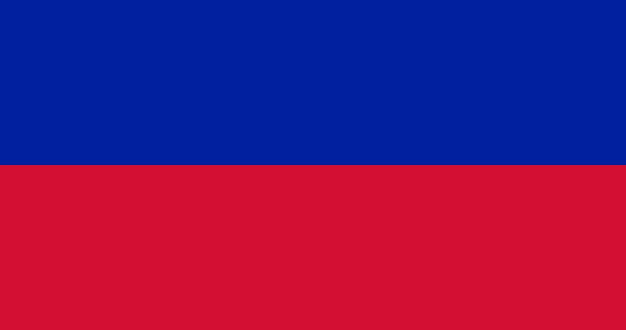 Haiti flag in vector