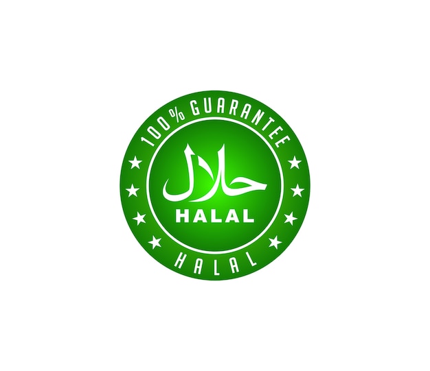 Halal food logo design