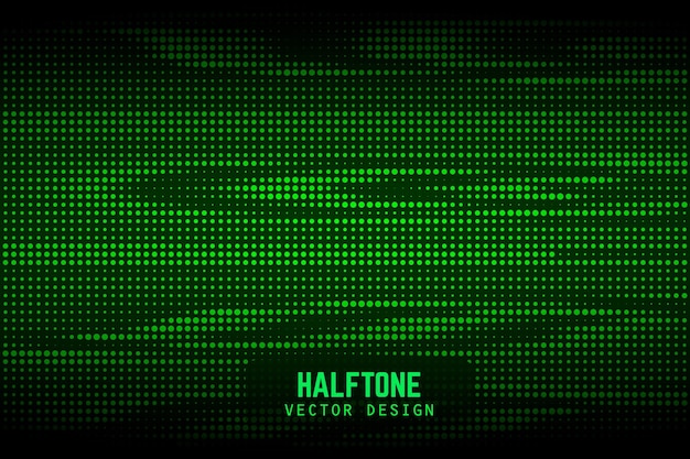 Halftone background green for creative design