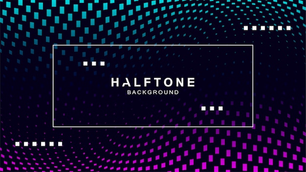 Halftone background