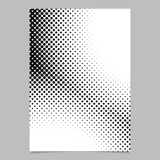 Halftone circle pattern