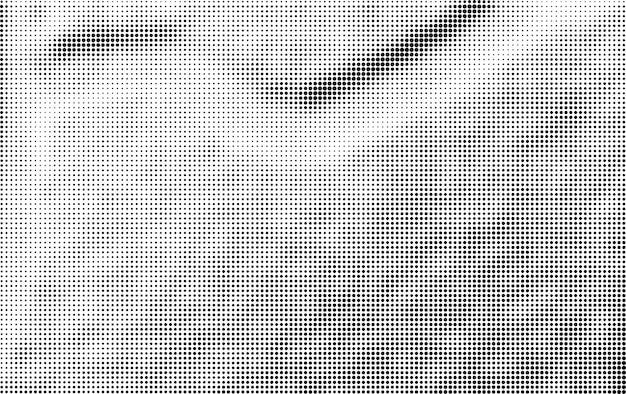 Halftone dotted grunge vector background urban old peeled wall