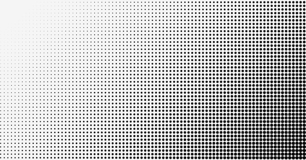 Halftone effect vector background Spotted pattern