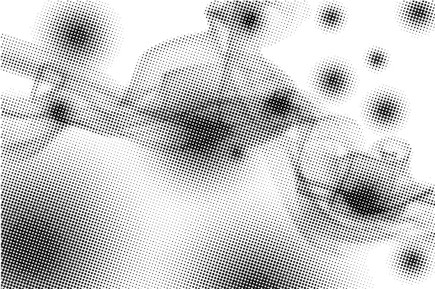 Vector halftone smoke brushes