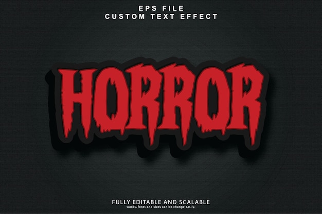 Halloween 3D Editable Text Effect Design Template Effect Saved In Graphic Style Abstract 3d Gradien