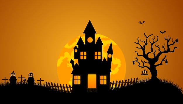 Halloween background design, Halloween desktop wallpaper