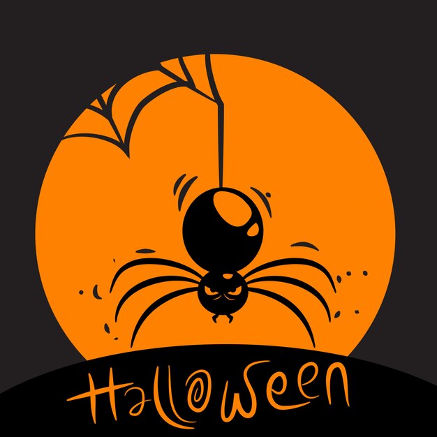 Halloween background design