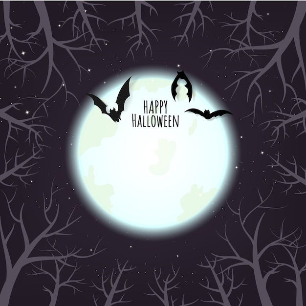 Vector halloween background have space for your text