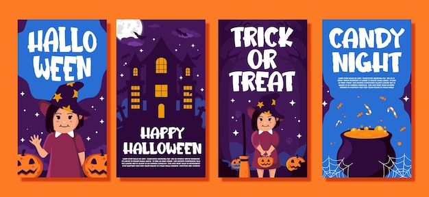 halloween celebration instgram stories collection