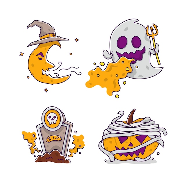 Halloween character illustration