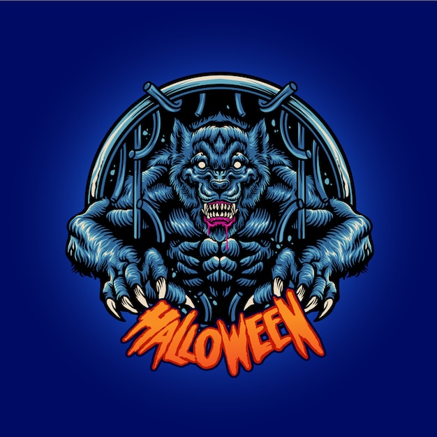 halloween character werewolf