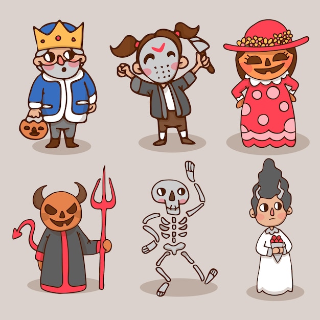 halloween characters pack 