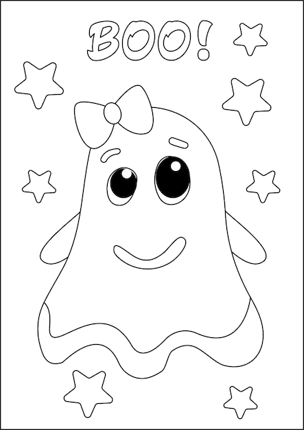 Halloween Coloring Page