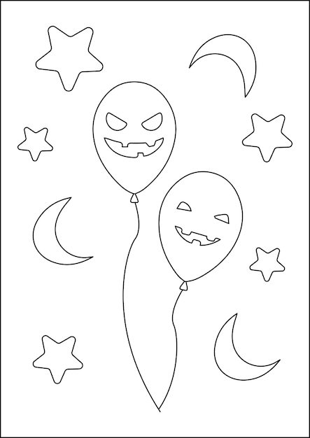 Halloween Coloring Page