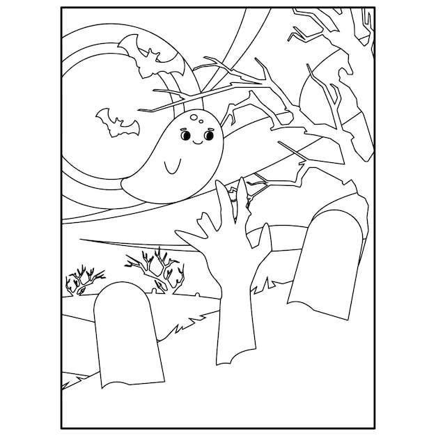 Halloween Coloring Pages For Kids