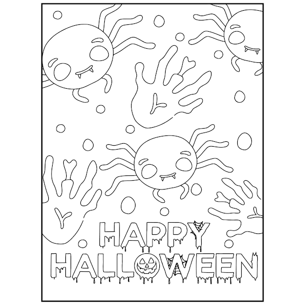 Halloween Coloring Pages For Kids