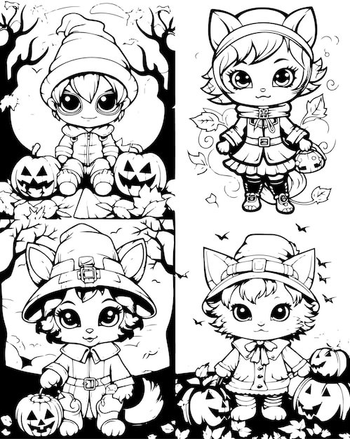 halloween coloring pages for kids