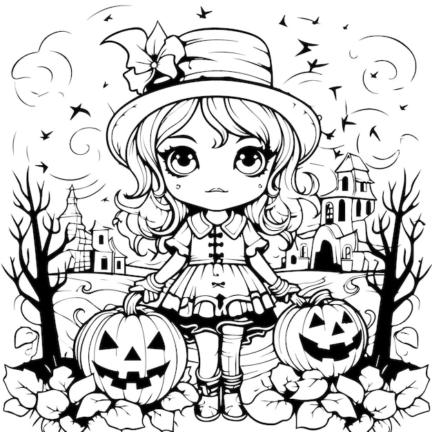 halloween coloring pages for kids