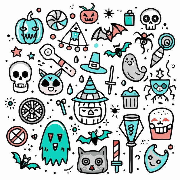 Halloween doodle