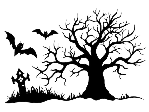 Vector halloween element and halloween free illustration