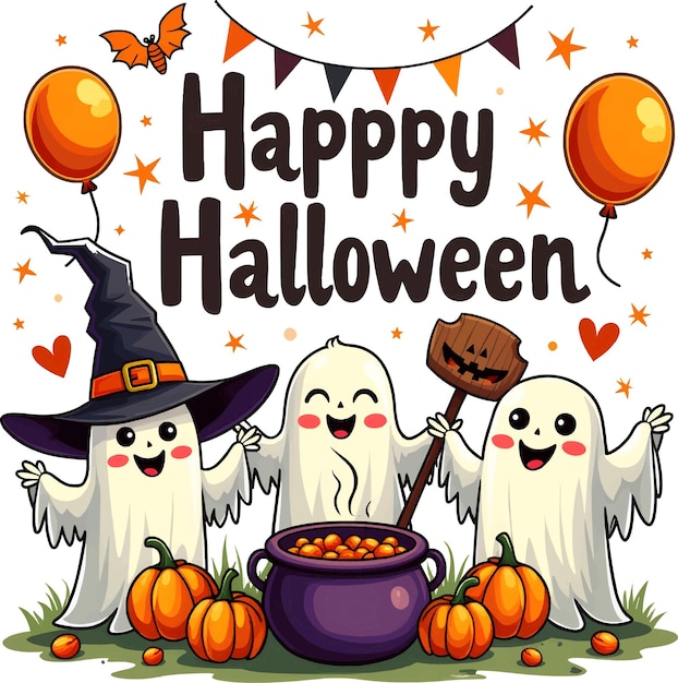 Vector halloween elements vector set