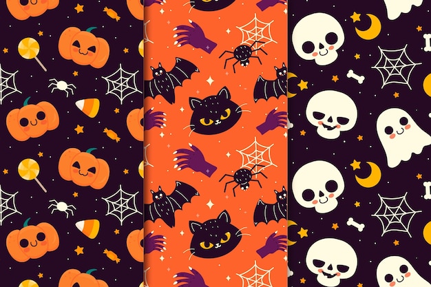 Halloween festival pattern theme