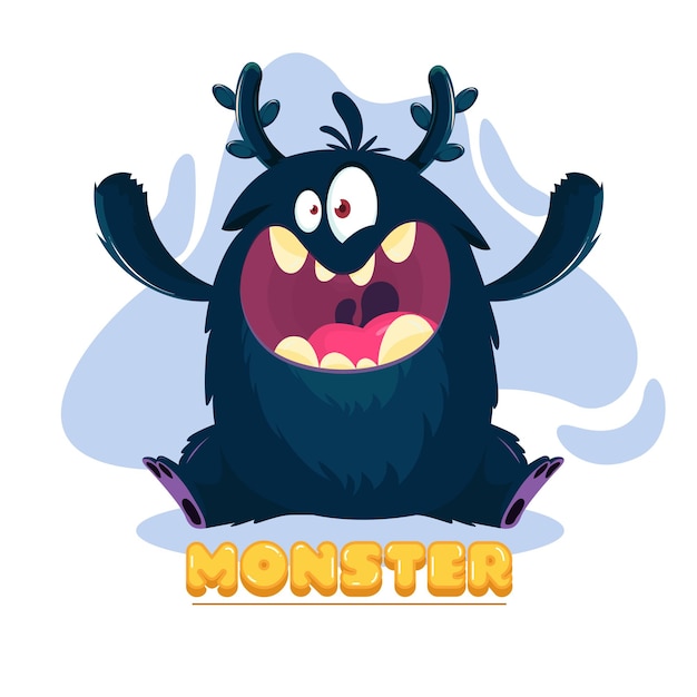 Halloween ghost and monster mascot