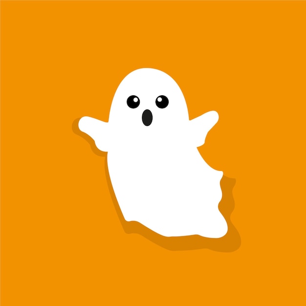 Halloween ghost White ghost Vector graphics