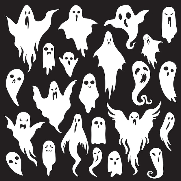 Halloween ghosts