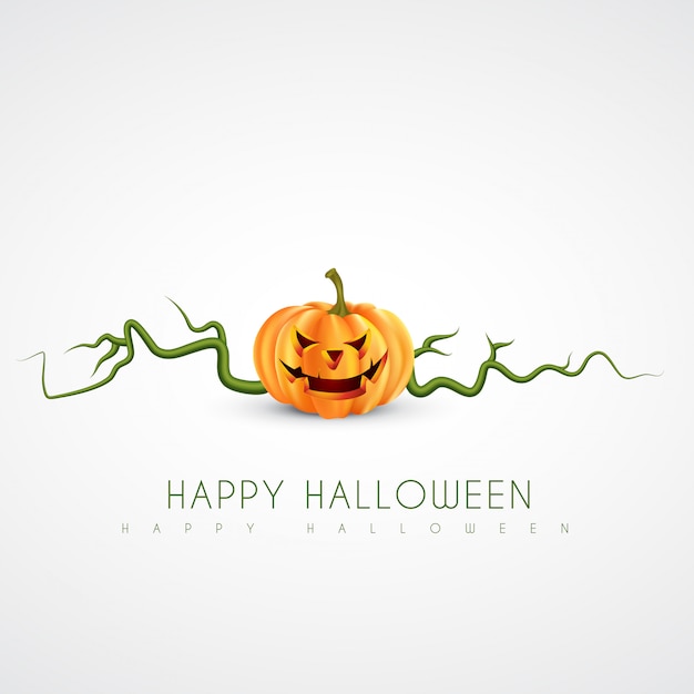 Halloween greeting card  