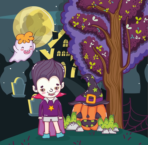 Halloween kids cartoons