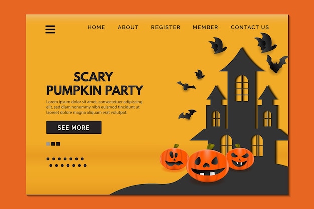 Halloween Landing Page v4