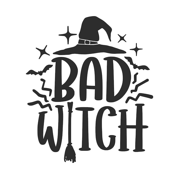 Halloween Lettering Quotes for Poster and T-Shirt Design