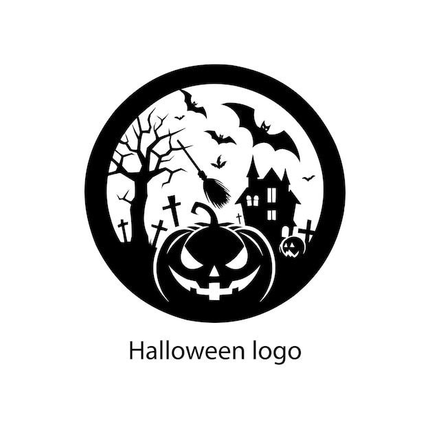 Halloween logo design